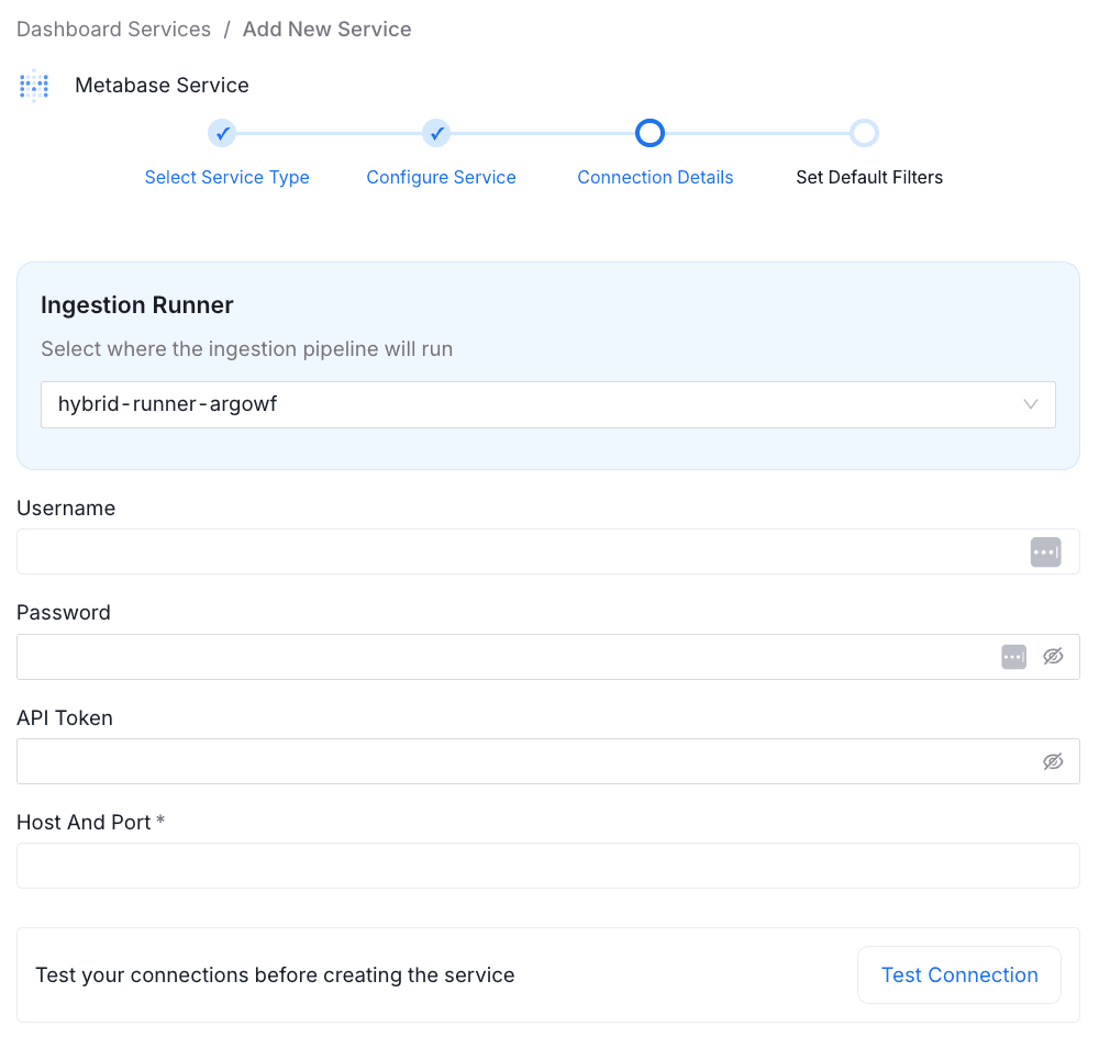 Dbt Connection Details