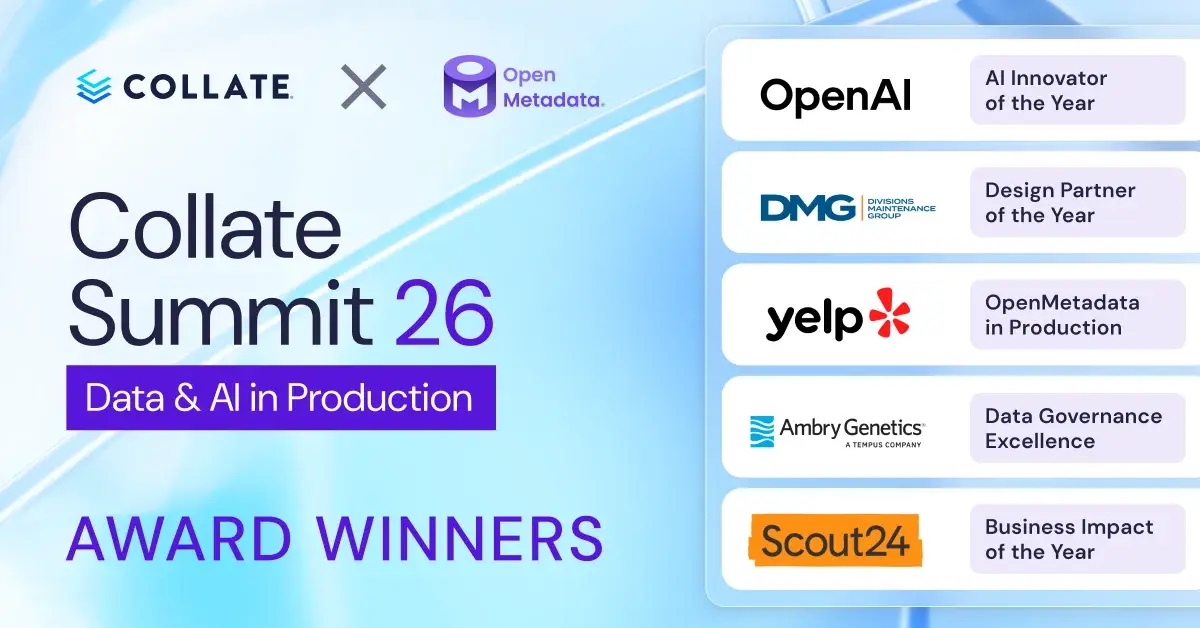 Inside the inaugural Collate Summit '26 Customer Awards, Where Proof Beats Hype
