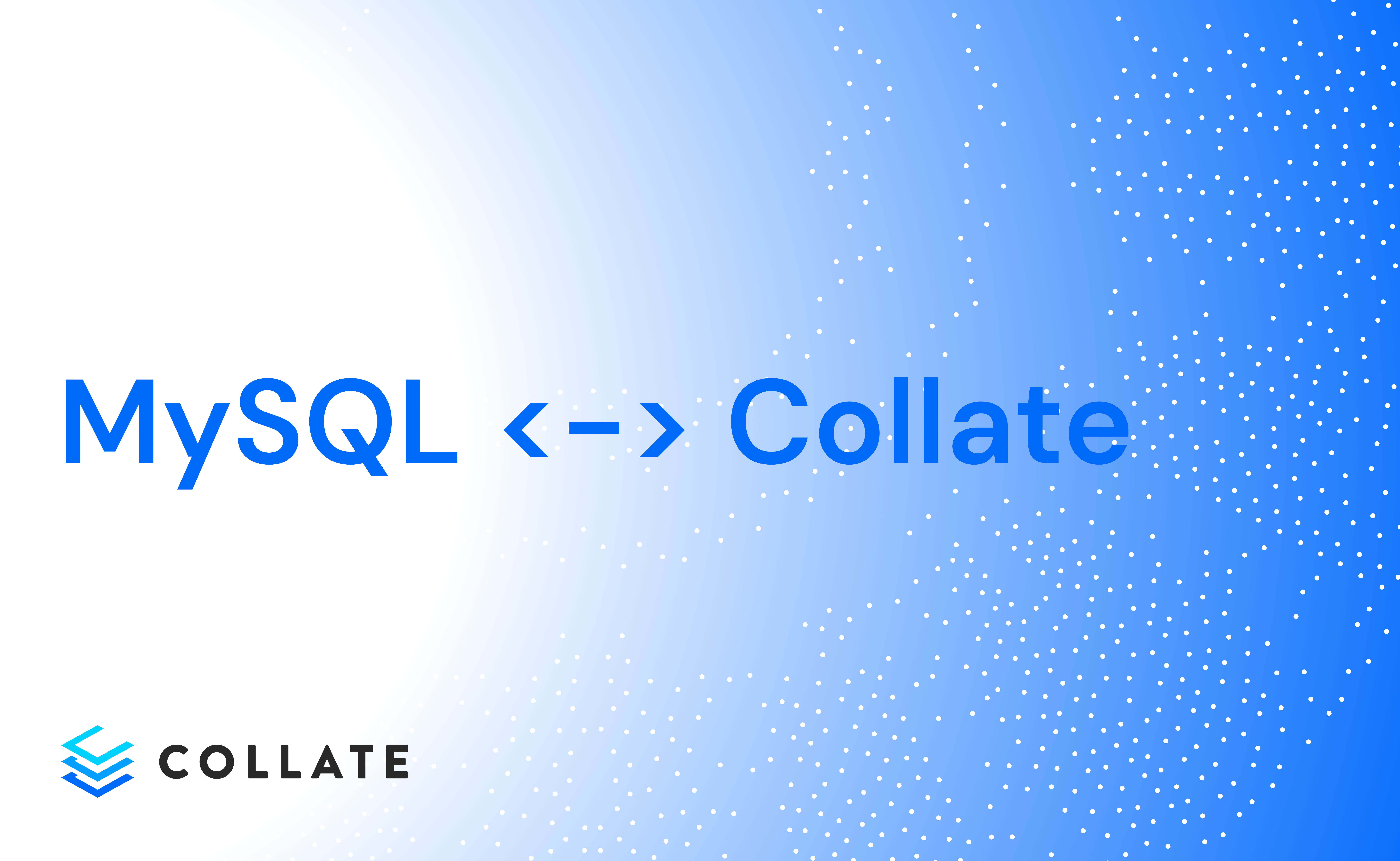 Connect Your MySQL Database to Collate: A Step-by-Step Guide