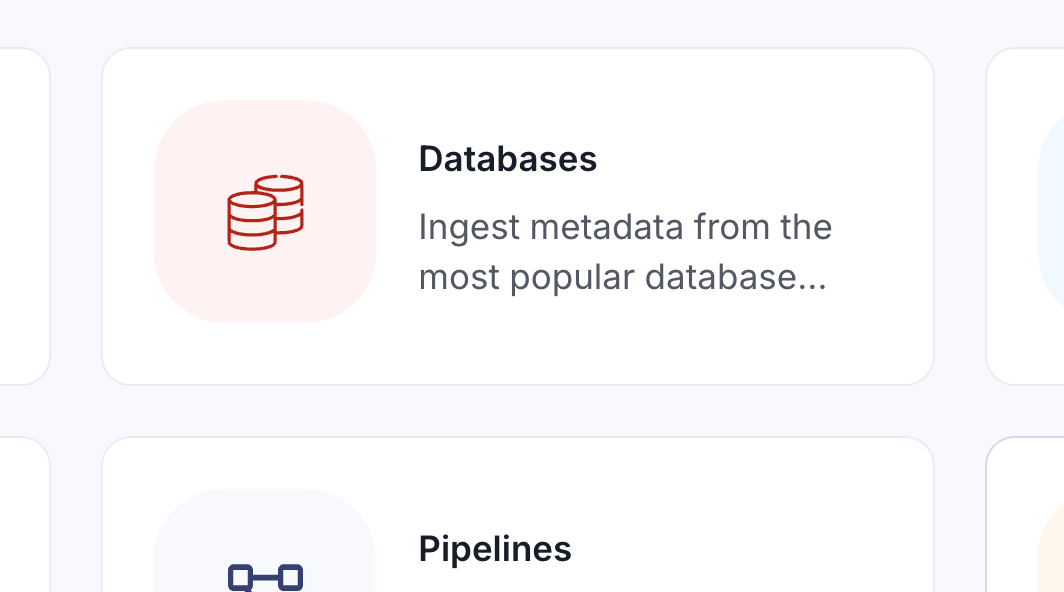 Select Databases in Collate services